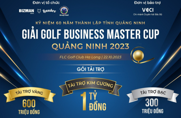 HANDEE - ĐỐI TÁC ĐỒNG HÀNH TẠI GIẢI GOLF BUSINESS MASTER CUP QUẢNG NINH 2023