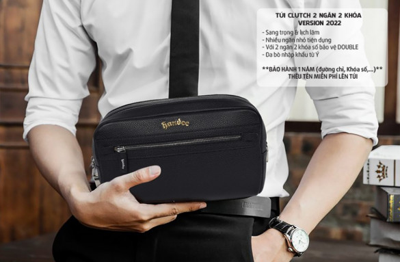 TÚI CLUTCH THƯƠNG HIỆU HANDEE - VỮNG NIỀM TIN VỀ CHẤT LƯỢNG